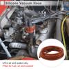 RATCHROLL 1 Pcs Silicone Vacuum Tubing Hose High Temperature 6.6Ft 3/16" 5mm ID 3.5mm Thickness Automotive Vacuum Line 130PSI Max Pressure Red view 2