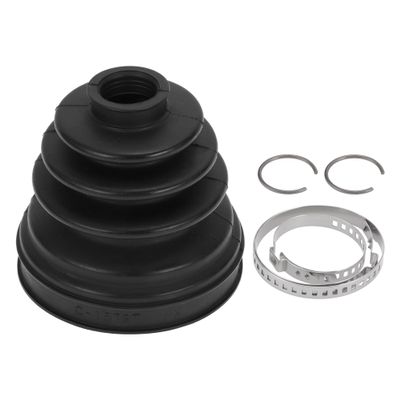 HEROFFIX 1 Set CV Joint Boot Kit for BMW X1 2016-2023 for BMW X2 2018-2023 Inner Constant Velocity Joint Boot W/Clamps No.31608618545 Black Rubber