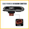 REPAIROCK Passenger Power Window Switch for Ford Transit Mk8 2014-2020 Custom 2012+ BK2T-14529-AB BK2T14529 Door Power Window Control Switch Regulator Button Black Auto Replacement Parts view 4