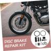 Gatuida 1set Motorcycle Brake Caliper Repair Kit and Essential Maintenance Accessories for Models Includes Lower Pump Repair Components view 2