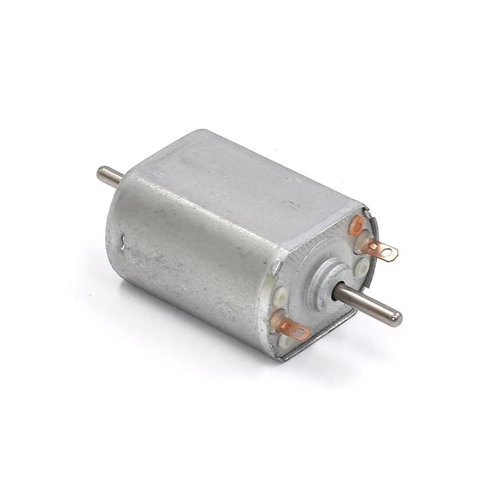 130 carbon electronic starter DC 12V-24V 21000RPM High Speed Dual Shaft 5-Pole Rotor for RC Car Rail Train