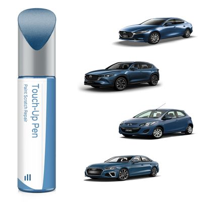PARTS4EV 42B Blue Reflex Pearl Touch Up Paint Compatible with Mazda Exact Match Chips and Nicks Touch Up
