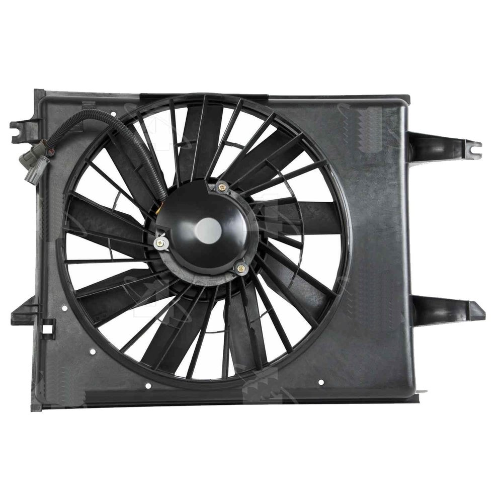 Mechanics Choice Dual Radiator and Condenser Fan Assembly for 1995-2000 Chrysler, Dodge Cirrus, Stratus (2.5L V6)