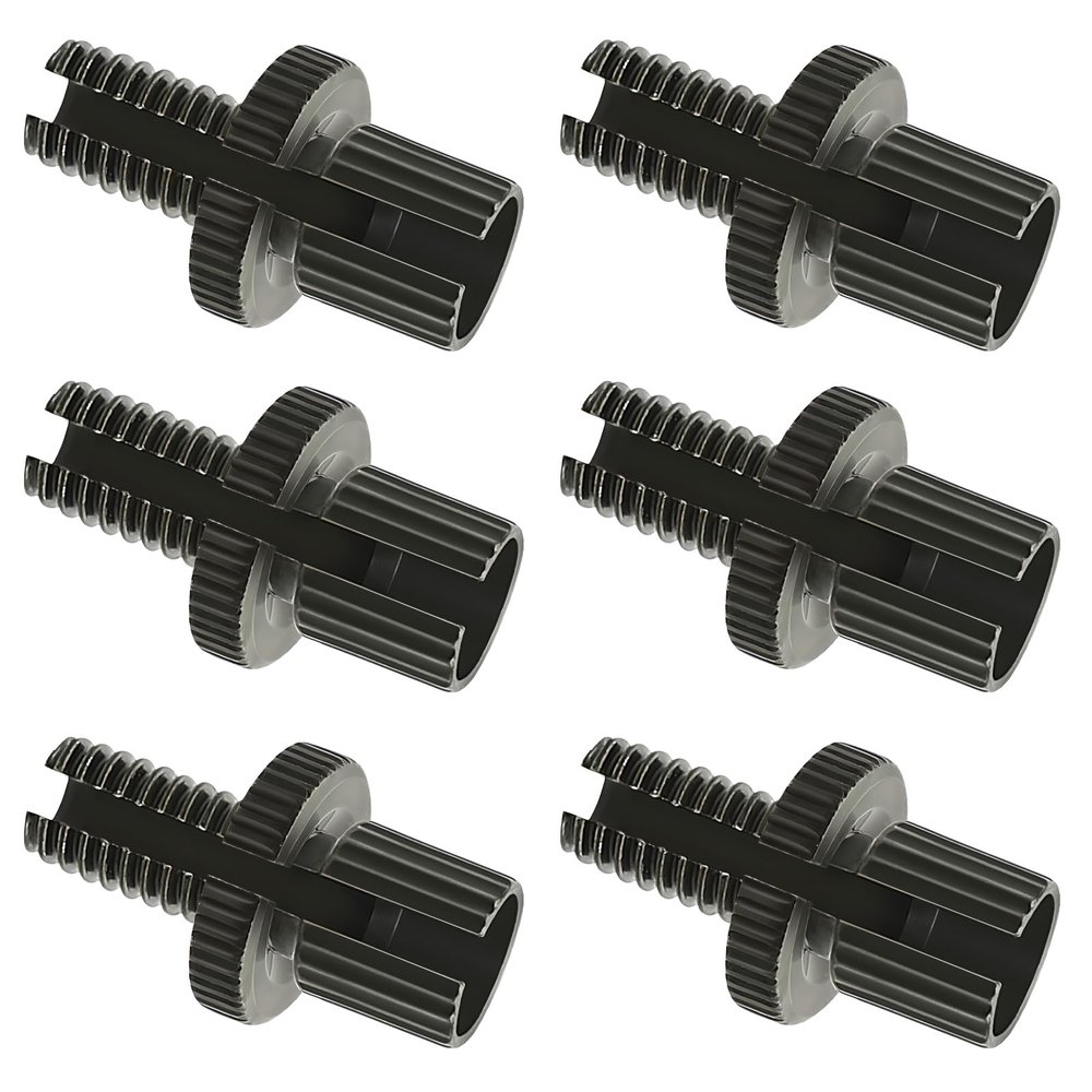 Minho Motorcycle Clutch Brake Cable Adjuster in Carbon Steel Material,8 MM Universal Nut Bolt Fitting for Motorcyle Scooter Mopeds ATV UTV Go Kart 6pcs