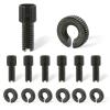 Minho Motorcycle Clutch Brake Cable Adjuster in Carbon Steel Material,8 MM Universal Nut Bolt Fitting for Motorcyle Scooter Mopeds ATV UTV Go Kart 6pcs view 2