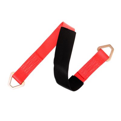 CHILDWEET Car Tow Strap Heavy Duty Recovery Rope for Emergency Towing of Cars Trucks and Trailers Reinforced Loops for Secure Pulling and Versatile Use