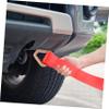 CHILDWEET Car Tow Strap Heavy Duty Recovery Rope for Emergency Towing of Cars Trucks and Trailers Reinforced Loops for Secure Pulling and Versatile Use view 4