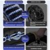 fightingya 2pcs Car Tires Car Tire Chains, Snow Chains for Cars, Snow Chains, Car Snow Chain, Road Tire Snow Chain 5.60-15 2pc 195/45R15 view 3