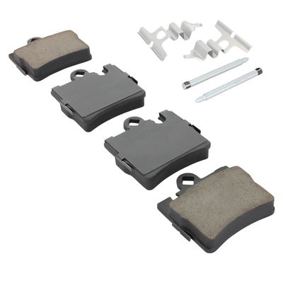 Mechanics Choice Rear Disc Brake Pad Set for 1999-2006 Mercedes-Benz CL55 AMG, CL600, G500, S430, S500, S55 AMG (V8 5.5L) (RWD) (242975)