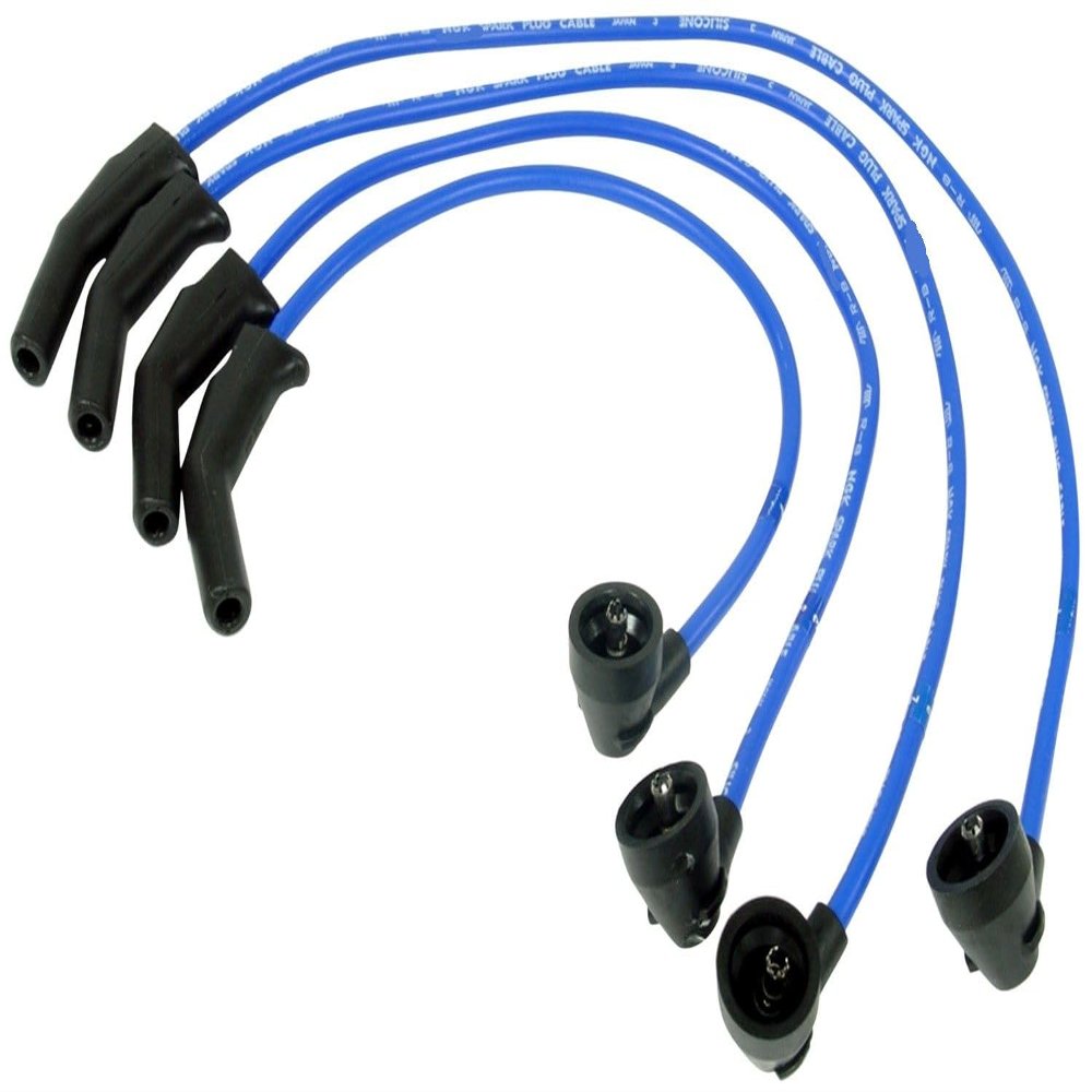 Mechanics Choice Spark Plug Wire Set for 1991-1996 Ford, Mercury Escort, Tracer (1.9L 4 Cylinder) (354588)