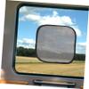 TINEASUR 1set Car Window Sunshade Mesh Blockers for Family Uv Fits Cars Suvs Trucks Easy Installation Includes Cups view 2
