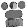 TINEASUR 1set Car Window Sunshade Mesh Blockers for Family Uv Fits Cars Suvs Trucks Easy Installation Includes Cups view 4