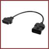 HEROFFIX OBD2 Diagnostic Female Extension Cable for Opel - 10 Pin to 16 Pin 40cm Replace Parts view 2