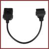HEROFFIX OBD2 Diagnostic Female Extension Cable for Opel - 10 Pin to 16 Pin 40cm Replace Parts view 3