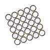 Partuto 25pcs 18mm ID. 24.5mm OD.Bronze Tone Car Engine Oil Drain Crush Flat Bonded Washer Gaskets Replacement view 1