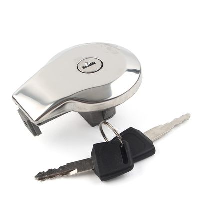 Rbanna1 Motorcycles Aluminum Gas Tank Cap, Tank Cover With Keys for Yamaha MAXIM XJ XS 400 550 650 700 750 1100