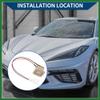 Motoforti Trunk Lid Lock Release Button for Hyundai Elantra 2007-2010 Beige view 2