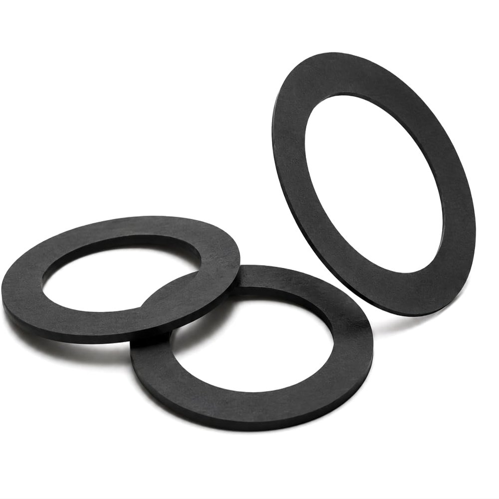 NMO Mount Antenna Rubber Gaskets 10-Pack, EPDM 60A, 1.5" OD x 1" ID x 1/16", Waterproof Seal Washers for Vehicle Roof Antenna Mounts