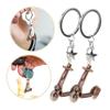 BESPORTBLE 4pcs Mini Scooter Keychain Fun Scooter-shaped Key Ring Pendant for Bags Backpacks Unique Key Holder Decoration for Enthusiasts view 2