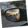 Gatuida 1pair Car Rearview Mirror Rain Eyebrow Visors Easy Install Side Mirror Rain Covers for Cars Suvs Trucks Prevents Rainwater Obstruction Texture view 2