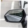 Gatuida 1pair Car Rearview Mirror Rain Eyebrow Visors Easy Install Side Mirror Rain Covers for Cars Suvs Trucks Prevents Rainwater Obstruction Texture view 3