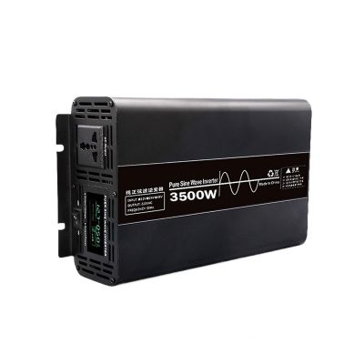 FORYON 3000W 3500W Power Inverter Car/Home Digital Display Power Converter DC 12V/24V to AC 220V Pure Sine Wave Inverter(3500W,48V_220V(50HZ)_Europe)