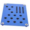PartyKindom Car Interior Decorations Car Carpet Pedal Pad Easy Install Heel Pad Vehicle Floor Mats view 1