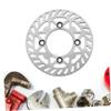 Gatuida Heavy Duty Metal Brake Disc Disc Brake for Mountain Bike Front Rotor Replacement view 3