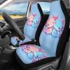FOR U DESIGNS Car Accessories Seat Covers for Cars SUV Sedan Truck Car Seat Protector Cushion 2 Pack Pink & Blue Car Seat Pad Axolotl Print view 2