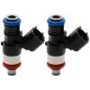 MDEOOSKY 2 Pcs 2521068 Fuel Injector Fits Replacement for Polaris ACE570 ACE900 RZR 4 900 RZR 4 XP 900 RZR 900, Black view 1