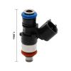 MDEOOSKY 2 Pcs 2521068 Fuel Injector Fits Replacement for Polaris ACE570 ACE900 RZR 4 900 RZR 4 XP 900 RZR 900, Black view 4