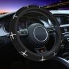 Jesus Christian Faith Cross Car Steering Wheel Covers,Soft Steering Wheel Protector for Women & Men,Universal 15 Inch Auto Car view 1