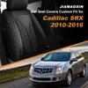 JIAMAOXIN Front Seat Covers for Cadillac SRX 2010-2016 Leather (Black) view 2