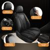 JIAMAOXIN Front Seat Covers for Cadillac SRX 2010-2016 Leather (Black) view 3