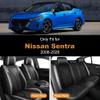 Seat Covers for Nissan Sentra 2008-2026 2027 Leather Full Set 5 Seats view 2