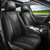 Seat Covers for Nissan Leaf 2011-2026 2027 Leather Full Set (Black) view 1