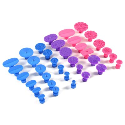 Akozon Auto Car Body Dent Removal Tools Kit, 36PCS Paintless Ding Repair Tab Pullers