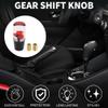 TUCKBOLD Car Shift Knob 10cm | Front Shift Lever Knob Universal for Automatic and Manual Vehicle Acrylic Red with 2 Adapter 1 Set view 2
