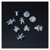 AANAN 50Pcs Auto Fasteners Trim Panel Lining Clips Grey Plastic Retainer Rievts Compatible with T4 T5 Transporter Eurovan view 2