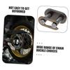 SOLUSTRE 12pcs Quick Release Chain Link Connector for Atv Motorcycle and Dirt Bikes Heavy Duty Roller Chain Links for Easy Installation and Maintenance view 2
