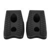 2pcs AntI Slip Tire Blocks - Plastic Car Tyre Slip Stopper Wheel Alignment Block view 4