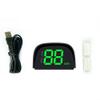 Shkalacar Speedometer HUD GPS Digital Speed Meter, MPH Speedo HUD Car Head Up Display LCD Display for Cars Trucks All Vehicle, USB Cable Plug & Play view 1