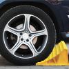 Tire Stopper - Sturdy Tire Slip Stopper, Uv Resistant Car Wheel Stopper | Non Slip Tire Saver Chock, Portable Tire Support Chock, Vehicle Tire Block for Secure Car Trailer Truck Parking view 3