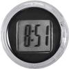 Sluswallow 1Pc Black Mini Motorcycle Clocks,Waterproof Stick-On Motorbike Mount Watch Digital Clocks,Motorcycle Clocks for Vehicle,Auto,Car,SUV and More 1.1 Diameter Small in Size and Light in Weight view 3