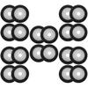 Gatuida 20pcs Bearing Roller Cassette Tape Pinch Roller Easy Install for Tape Player Repair view 3