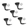 HOLIDYOYO 5pcs Plastic Funnel with Mesh Screen Filter Wide and Fuel Funnel for Cars and Motorcycles Gasoline Kerosene and Engine Fluids view 1