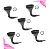HOLIDYOYO 5pcs Plastic Funnel with Mesh Screen Filter Wide and Fuel Funnel for Cars and Motorcycles Gasoline Kerosene and Engine Fluids view 2