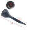 HOLIDYOYO 5pcs Plastic Funnel with Mesh Screen Filter Wide and Fuel Funnel for Cars and Motorcycles Gasoline Kerosene and Engine Fluids view 3