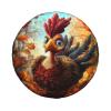 Funny Thanksgiving Spare Tire Cover Turkey Wheel Tire Cover Waterproof Protectors for Trailers Rv SUV Truck Camper Travel Trailer 15 Inch view 2