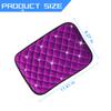 Mandark Bling Car Center Console Cover, Crystal Rhinestone Fluffy Automotive Armrest Seat Box Cushion Pad, Soft Comfortable Diamond Arm Rest Protection Mat, Universal Vehicle Accessories (Purple) view 2